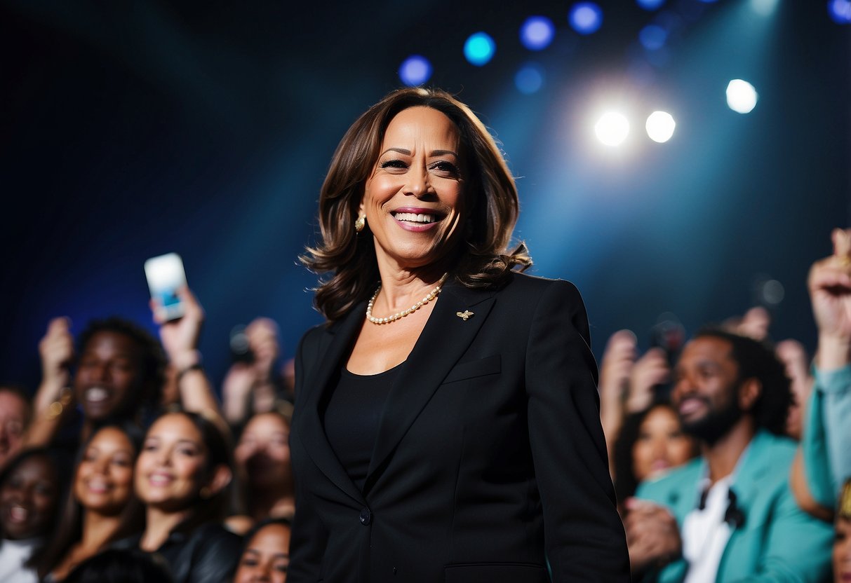 Kamala Harris Makes Appearance at BET Awards 2024